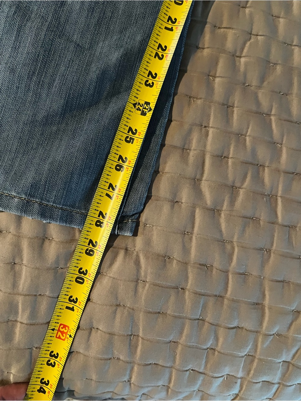 Levi's 527 Men's Medium Blue Bootcut Leg Jeans 29 x 30 - Picture 4 of 8